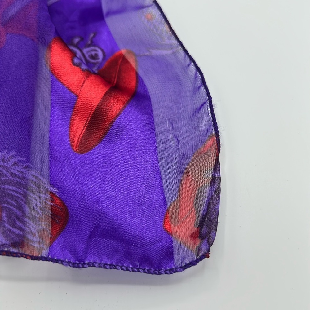 Bundle of Victoriana 4x6 Frame and Purple and Red Scarf- Red Hat Society Designs - Picture 8 of 17